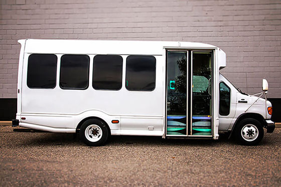 18-Passenger party buses